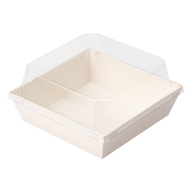 Sandwich packing box snow Mei Niang dried meat floss small shell packing box egg tart bento box towel roll cake take-out box