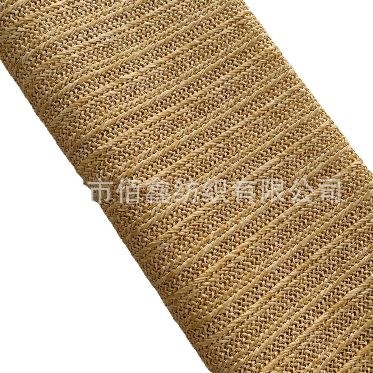 Picture of High quality sofa PPE woven fabric wholesale environmental protection simulation straw mat luggage Japanese woven beach shoes and hats