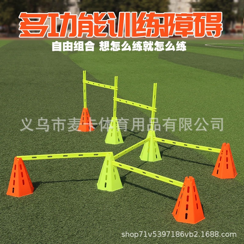 Sign Bucket Soccer Training Hexagon Sign Bucket Training Hexagon Sign Cone Sign Bucket with Holes