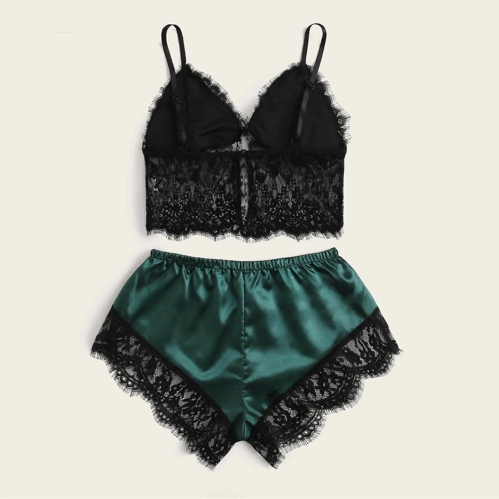 Picture of Amazon Explosions Pajamas Silk Home Wear Underwear Nightdress ebay European and American Manufacturers