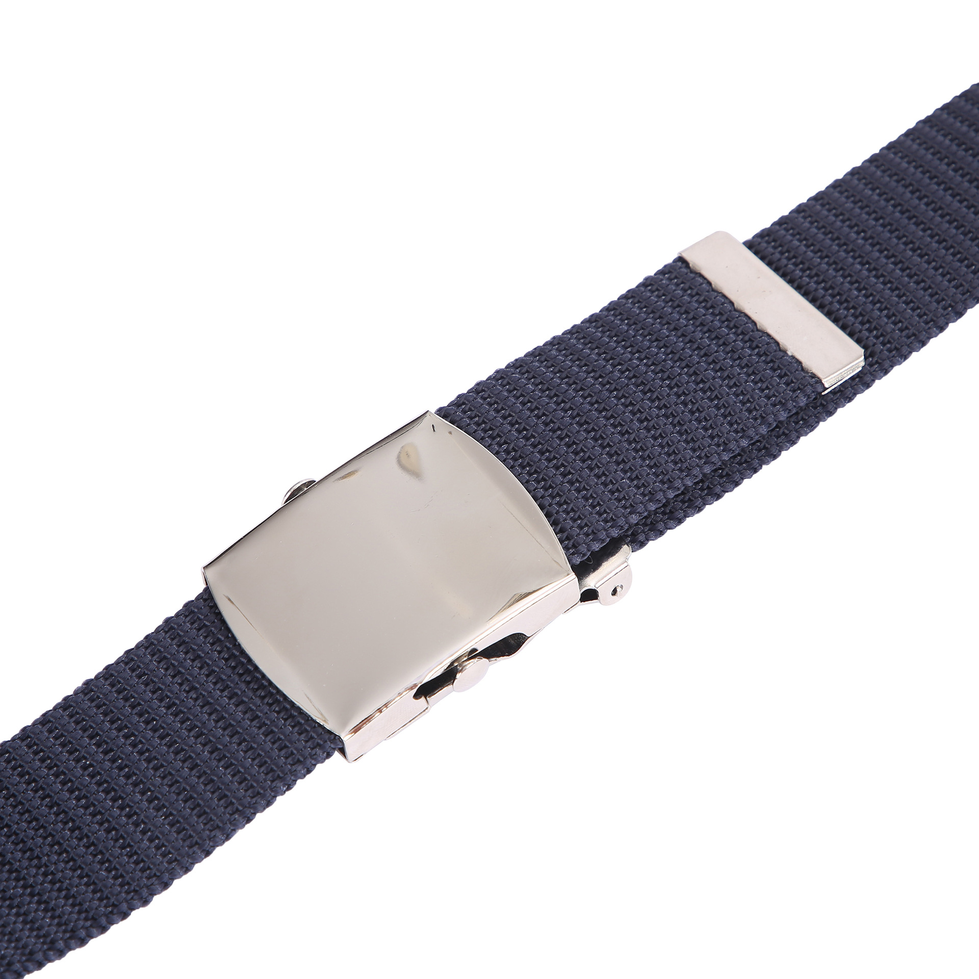 Wholesale Iron Army Buckle Roller Tank Pattern Polypropylene Belt Automatic Buckle Canvas Belt Youth Student Casual Pants Belt