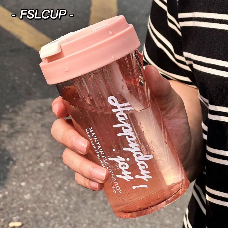 Picture of Lucky Belly Cup Large Capacity Big Mac Water Cup Tea Leakage Scented Tea Suction Tube Cup High Color Value Handle Convenient Ice Cup