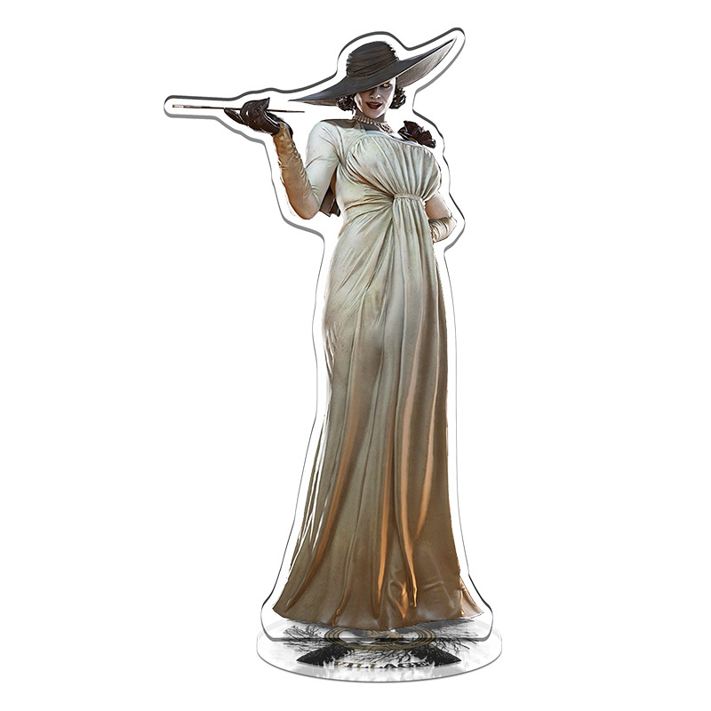 Picture of Seamless Laminated CNC Carved biochemical crisis Evil Spirit Castle Fans Game Surrounding Acrylic Quality Brand