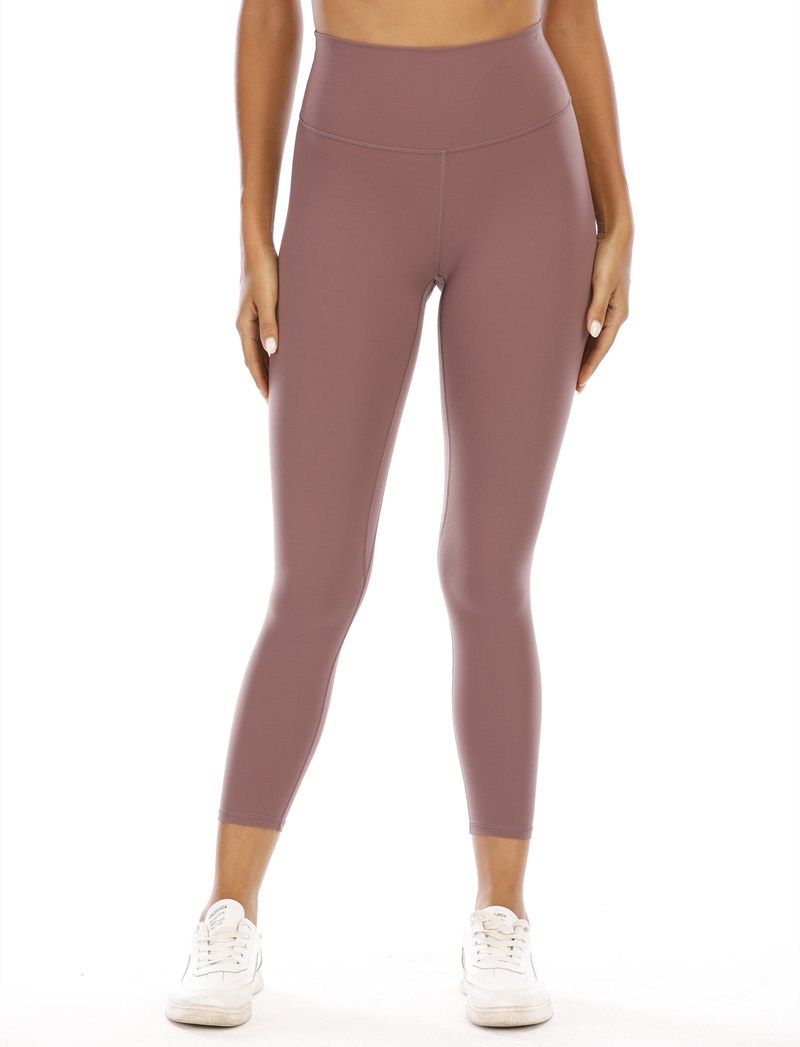 Picture of Double-sided Scrub Naked Sense No T-line Fitness Sports Pants Running Tight Pants High Waist Hip Yoga Pants for Women