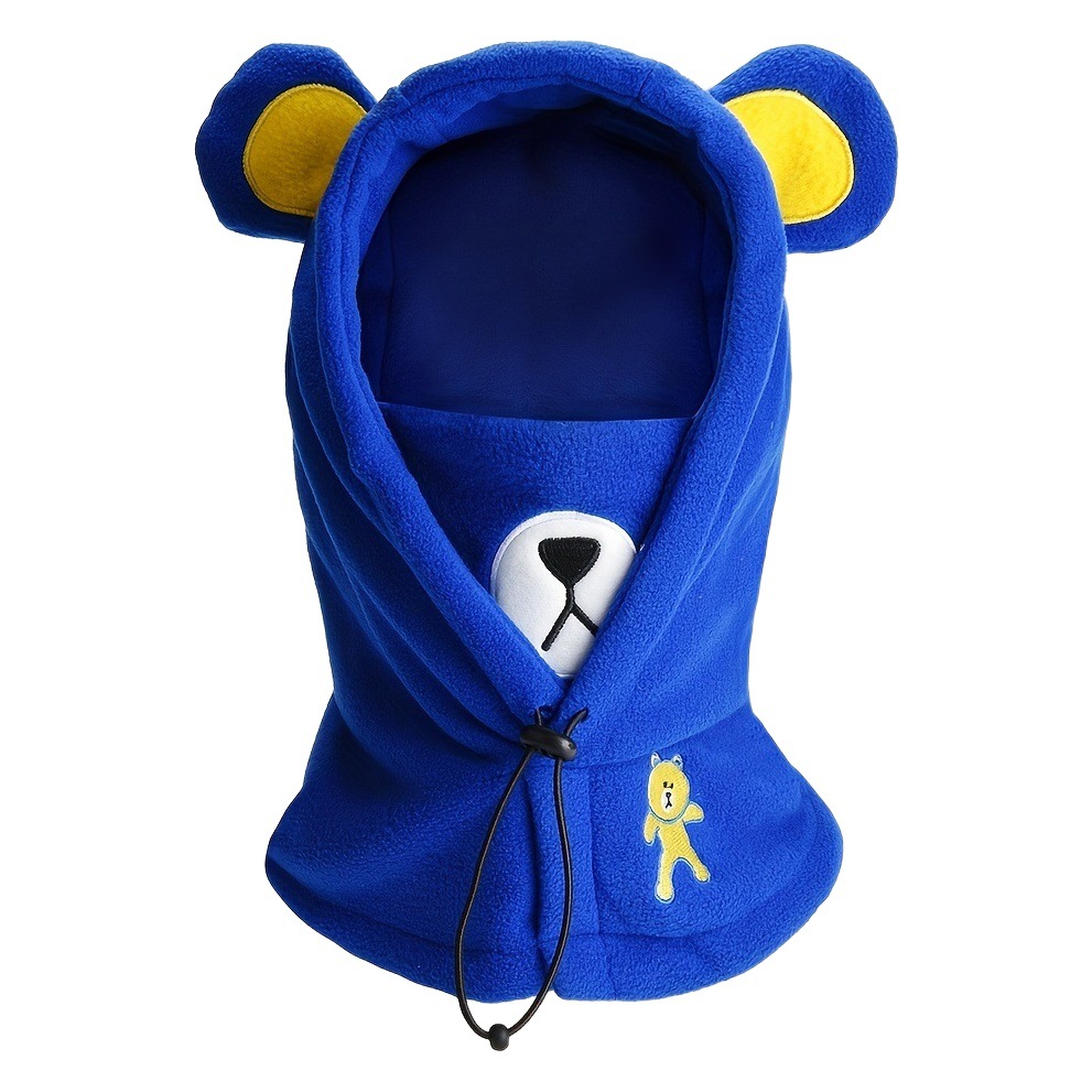 Cross-border special for Children winter warm cycling mask balaclava cap pullover polar fleece winter hat
