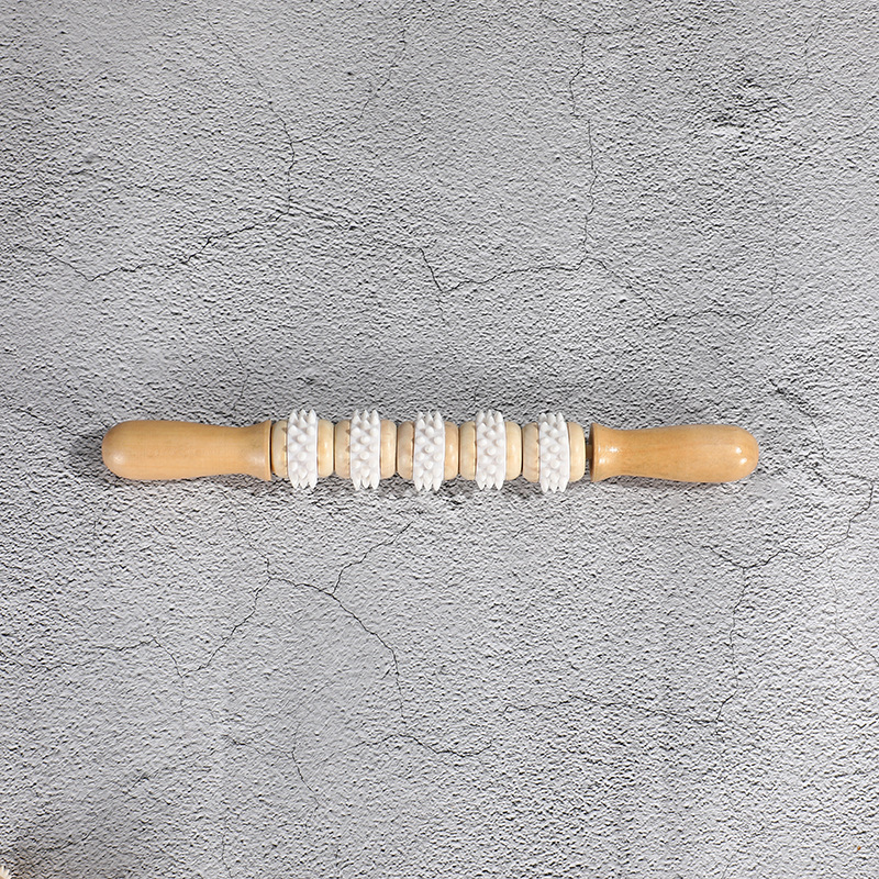 Picture of Wooden Massager suit Mother's Day Gift Handheld Labor-saving Convenient Simple and Practical Meridian Massage Artifact