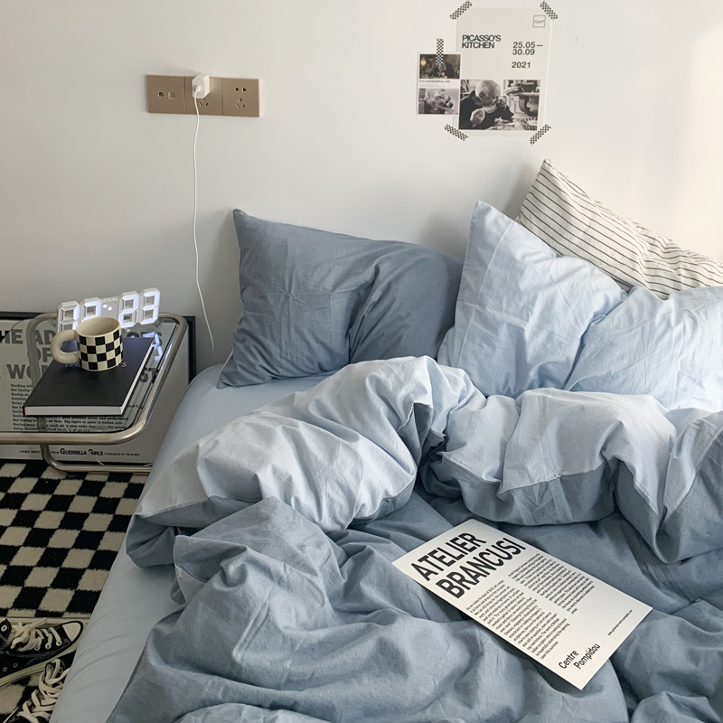 Quilt cover single piece 150x200x230 student dormitory single quilt cover autumn and winter Children single quilt single mattress 180 men