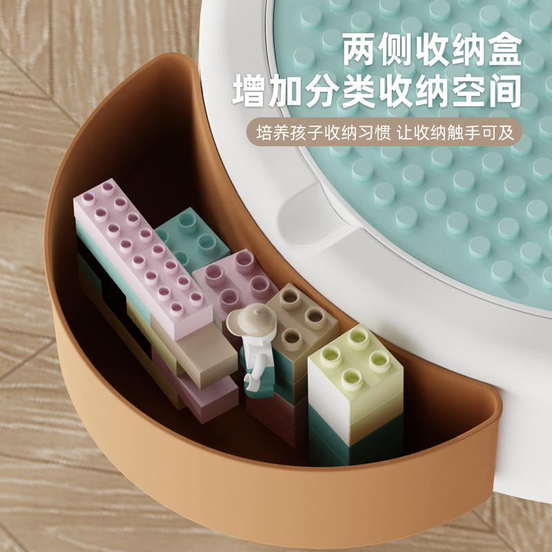 Nordic Children's Table Chair Backrest Plastic Thickened Kindergarten Stool Study Table Reading Dining Antler Chair Wholesale