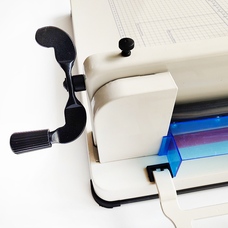Picture of 858a3 thick-layer paper cutter 40MM manual desktop paper cutter neutral English heavy-duty paper cutter