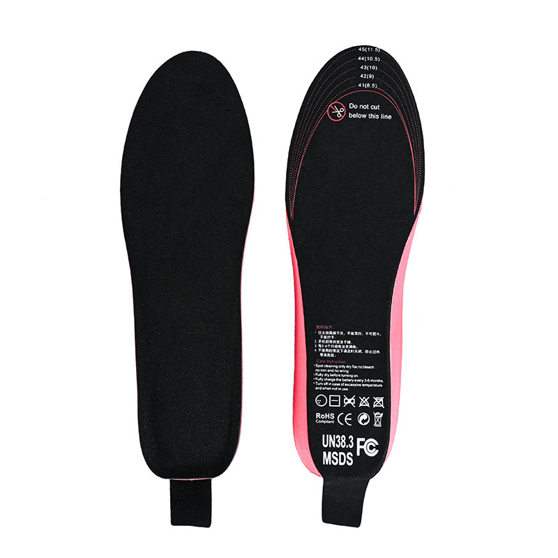 Picture of Cross-border heating insole USB charging intelligent remote control electric heating insole can be cut foot warmer insole wholesale