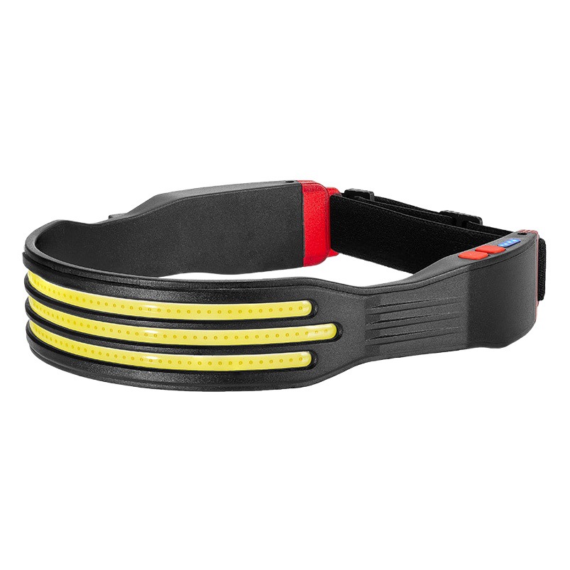 Cross-border new LED mini multi-function with red head lamp COB outdoor adventure fishing strong light flashlight