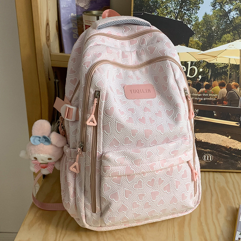 Picture of Schoolbags for Girls, Primary School Students, Loving Junior High School Students' Backpacks, Children's High School Students' High-Quality Custom Wholesale Backpacks