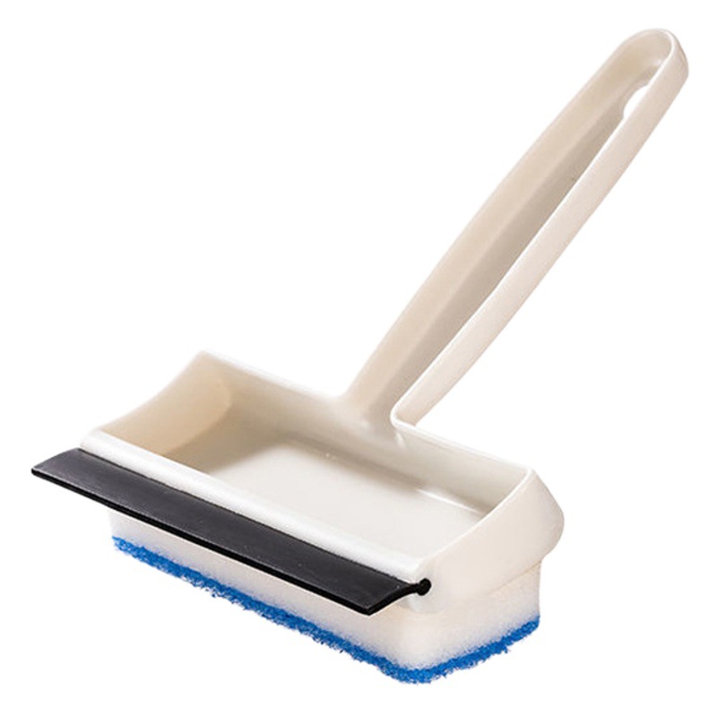 Cross-Border double-sided household glass scraper tile bathroom cleaning brush window wiper scraper cleaning mirror