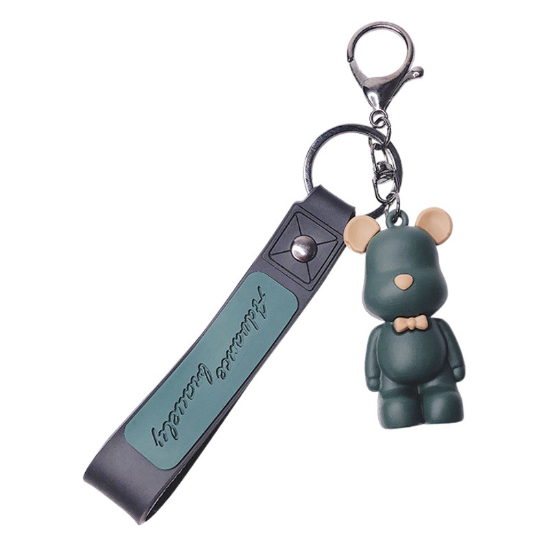 Violent Bear Nordic Bear cartoon bear key chain keychain pendant car pendant small gift wholesale doll machine