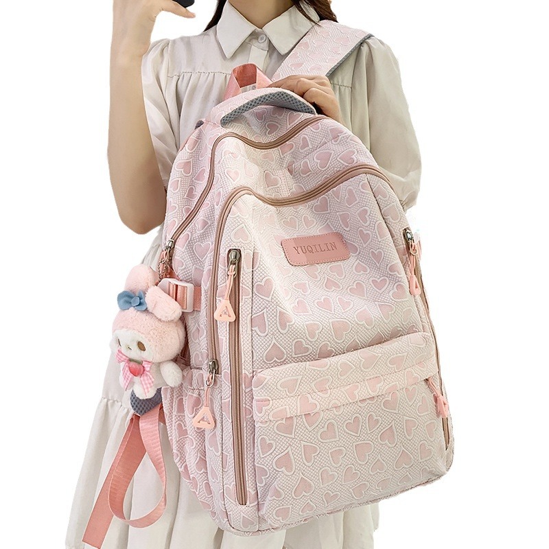 Picture of Schoolbags for Girls, Primary School Students, Loving Junior High School Students' Backpacks, Children's High School Students' High-Quality Custom Wholesale Backpacks