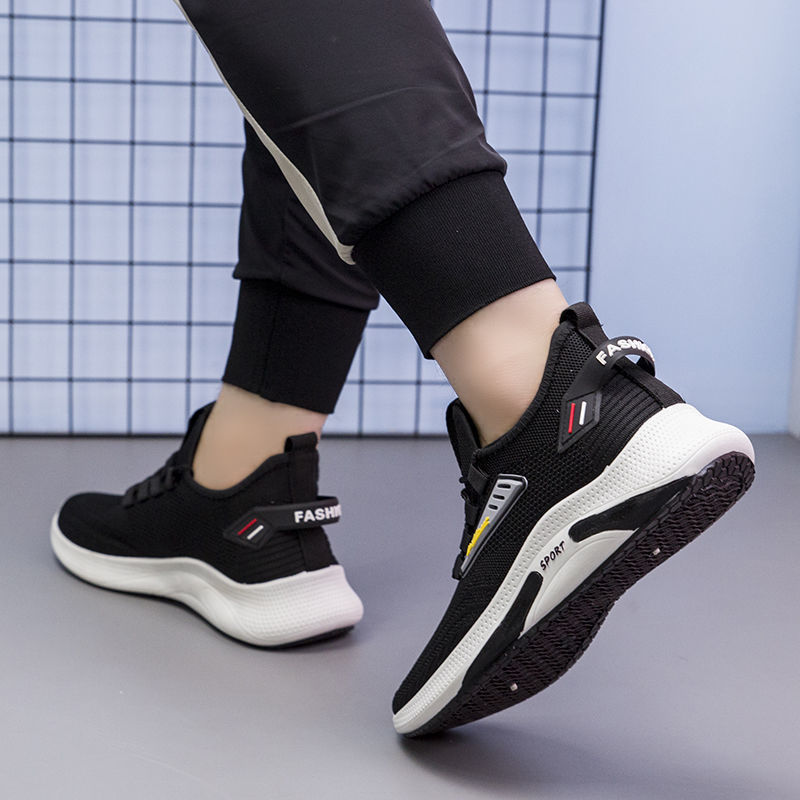 Picture of 2022 summer new men's shoes sports casual shoes breathable running shoes flat anti-slip men's mesh shoes tide
