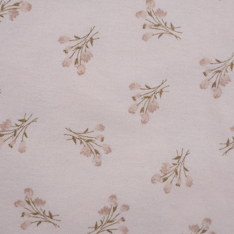 Picture of in stock autumn and winter cotton sanding printed fabric Alice floral cloth women's dress children's clothing baby clothes fabric