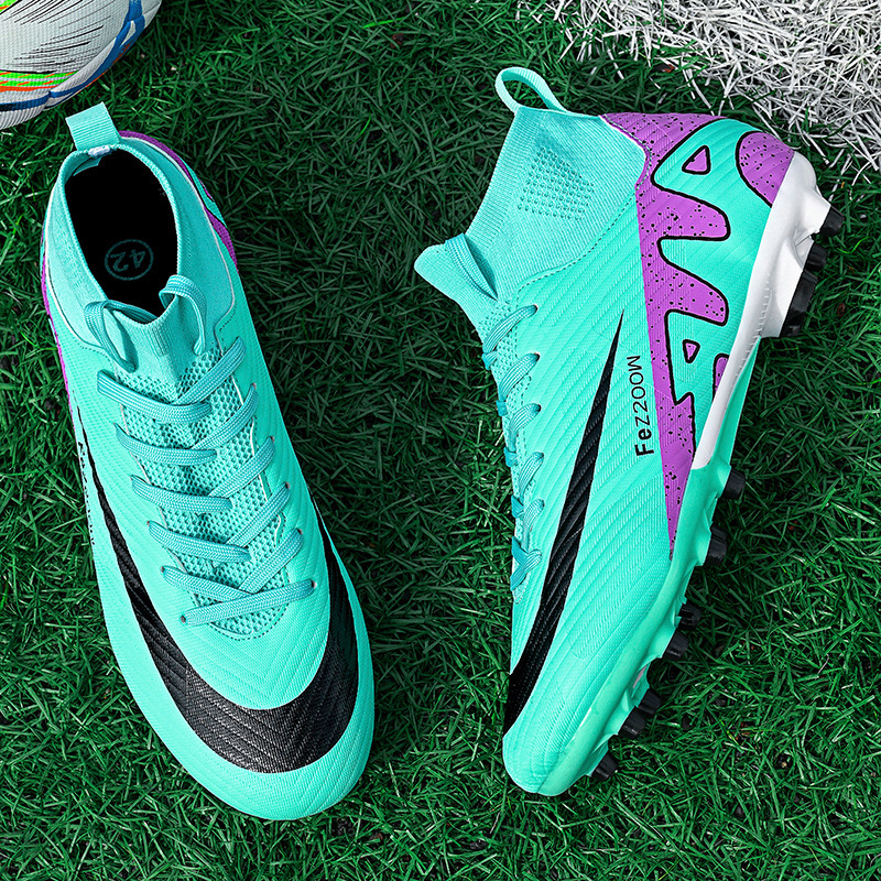 2024 Soccer Shoes Men's Broken Nails Boys Training Shoes Girls Primary and Secondary School Students Adult Spikes Special Soccer Shoes