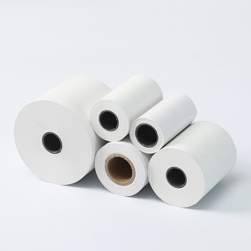 Picture of Shangyue thermal cash register paper 80*80x 60 boxes of small ticket paper cash register paper supermarket Meituan take-out small ticket machine paper