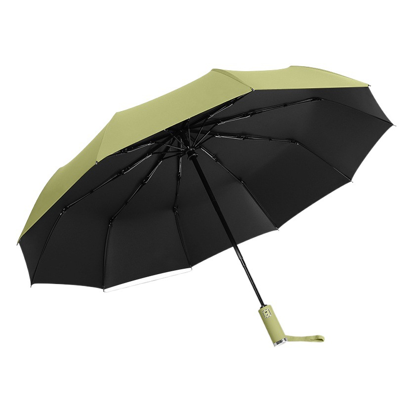 Full-automatic folding umbrella wholesale large number of men's large double women's sunshade sun umbrella can be set advertising