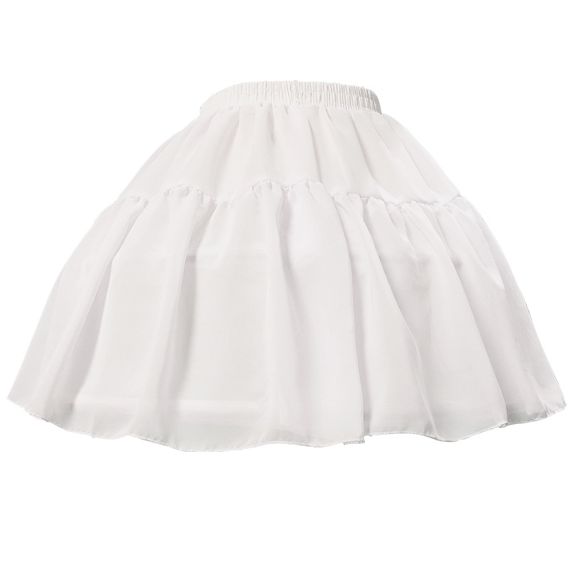 Picture of fishbone skirt lolita lolita adjustable skirt with bone cosplay soft girl inner skirt
