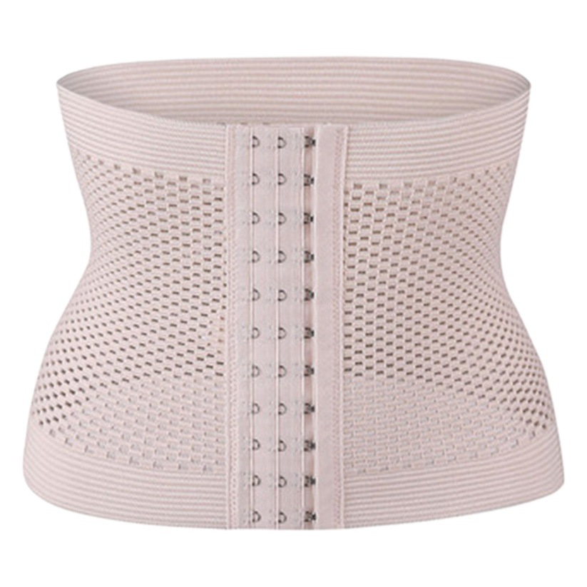 Foreign Trade Cross-Border 3-row 11-button Belly Belt Women's Postpartum Body Sealing Waist Body Shaping Hollow Belly Collecting Clothes Waist and Abdomen
