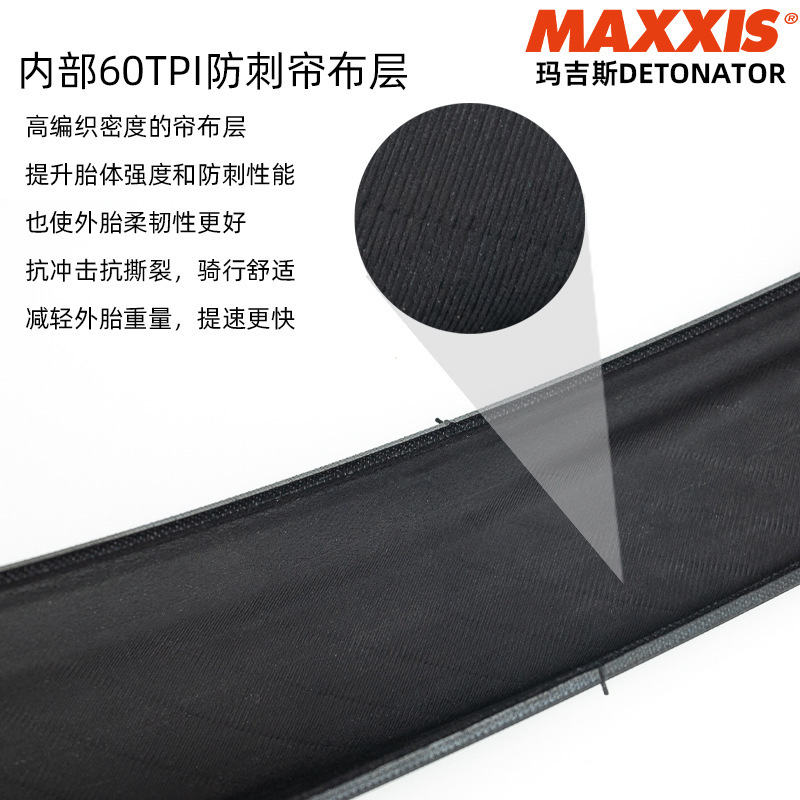 Picture of MAXXIS Magis outer tire 700X25/28/32C road car tire ultra-light low resistance puncture-resistant folding tire 225