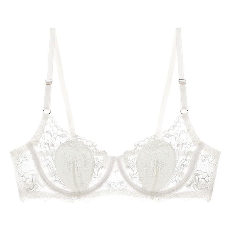 Chang Lizi new French sexy lace underwear French thin rabbit ear cup with steel ring bra in stock wholesale