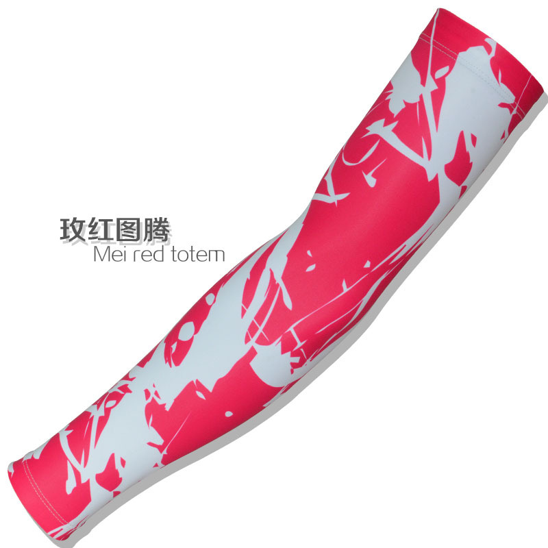 Burton Cross-Border New Summer Sun Protection Sleeves Ice Sleeves Breathable Outdoor Cycling Arm Guards Wholesale