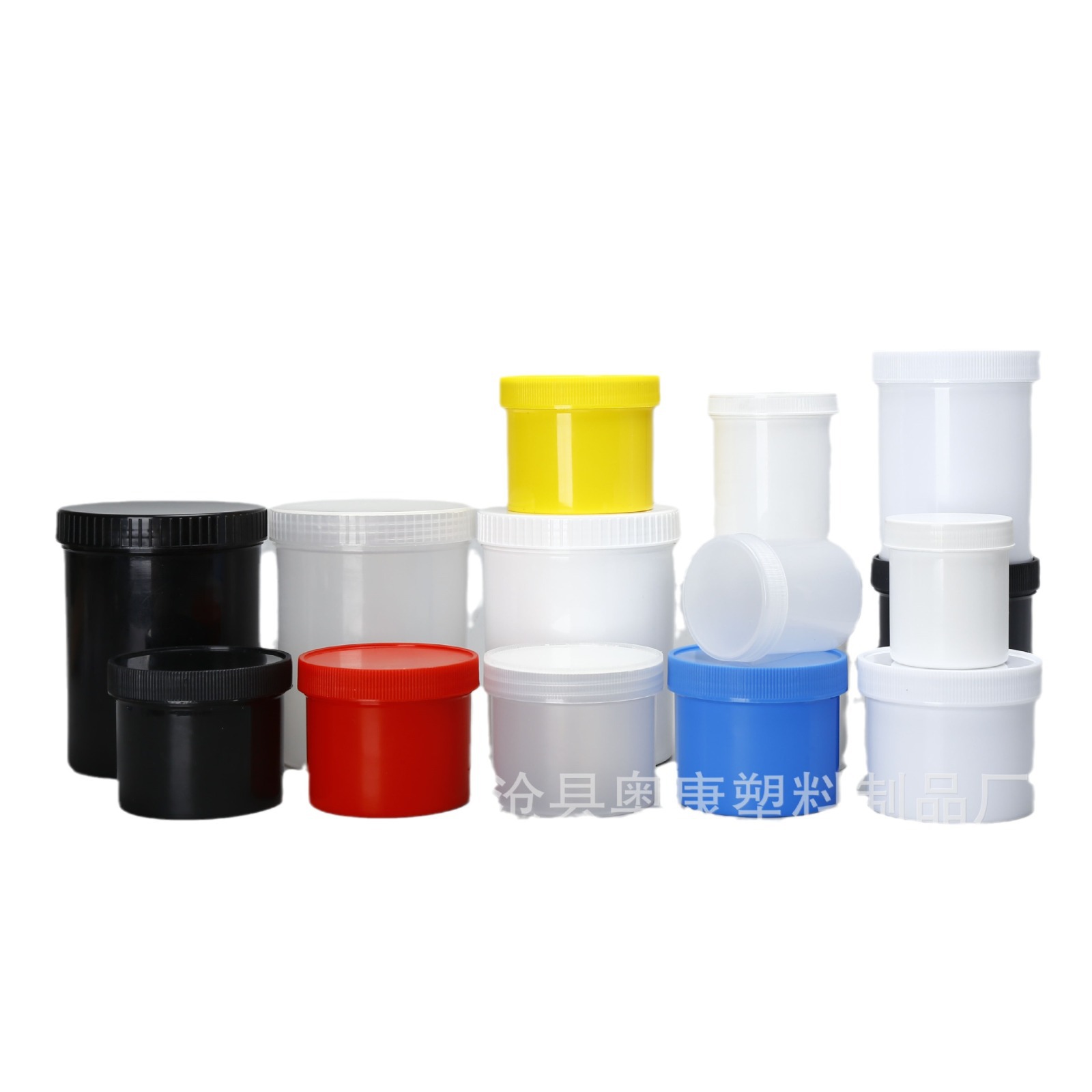 Picture of Wide mouth bucket 100ml plastic drum PP powder chemical ink pigment coating 1000 ml white mask bucket