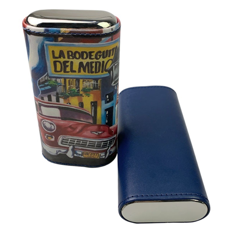 in stock Two-end Hardware Cigar Barrel Cigar suit Portable Humidor Box Storage Bag