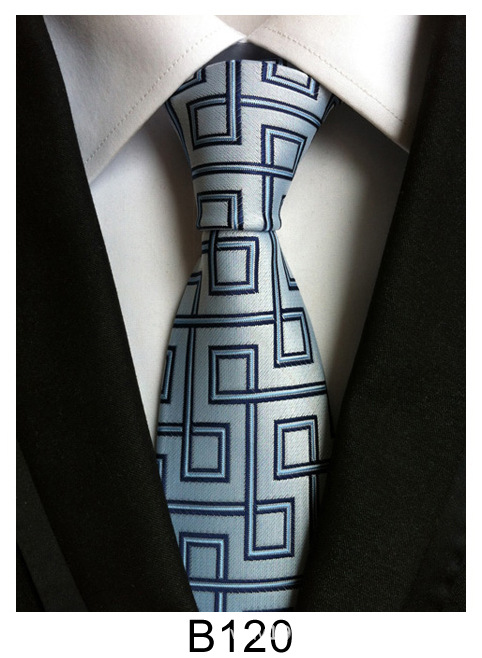 Picture of Tie Men's Casual Formal Wear Professional Business Men's Tie Polyester Silk Hand-Tied Tie Source Manufacturer Batch