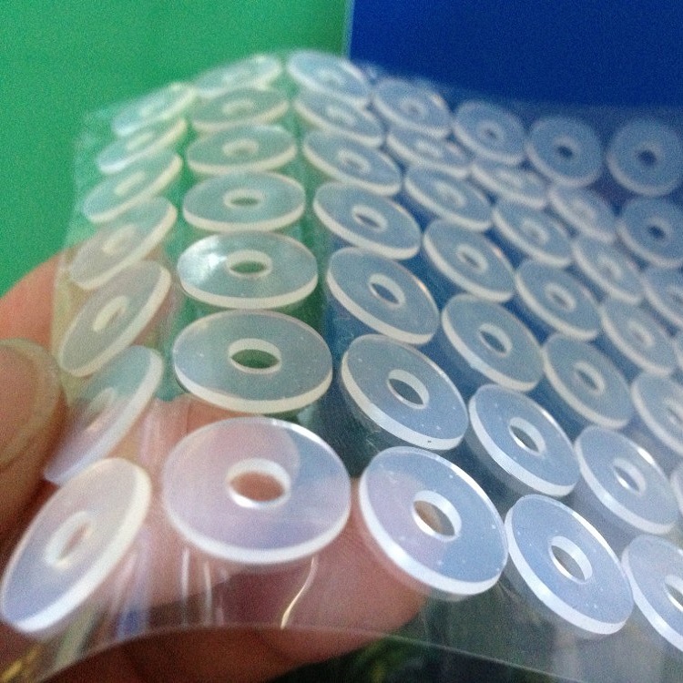 Picture of Factory direct food grade round silicone gasket transparent rubber gasket black high temperature resistant gasket wholesale