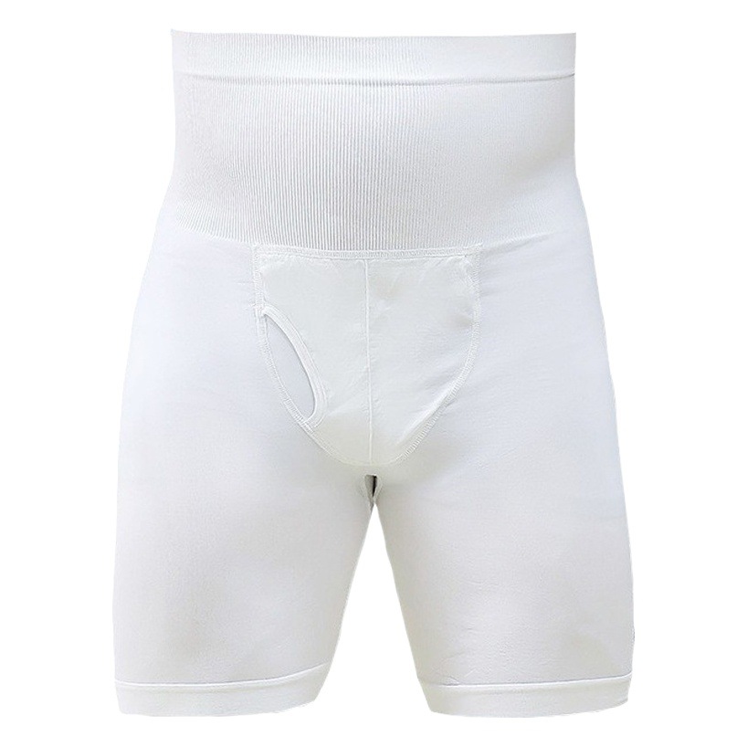 Men's Body Shaping Pants High Waist Abdominal Hip Shaping Thigh Sports Body Shaping Tight Body Shaping Tight Waist Breathable Thin