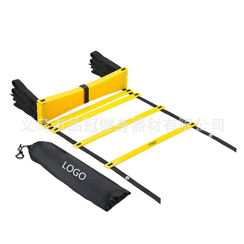 Agility Ladder Thickeneded 5mm 42*2*0.5 Pace Training Soft Ladder Jump Grids Ladder Football Training Agility Ladder Rope Ladder