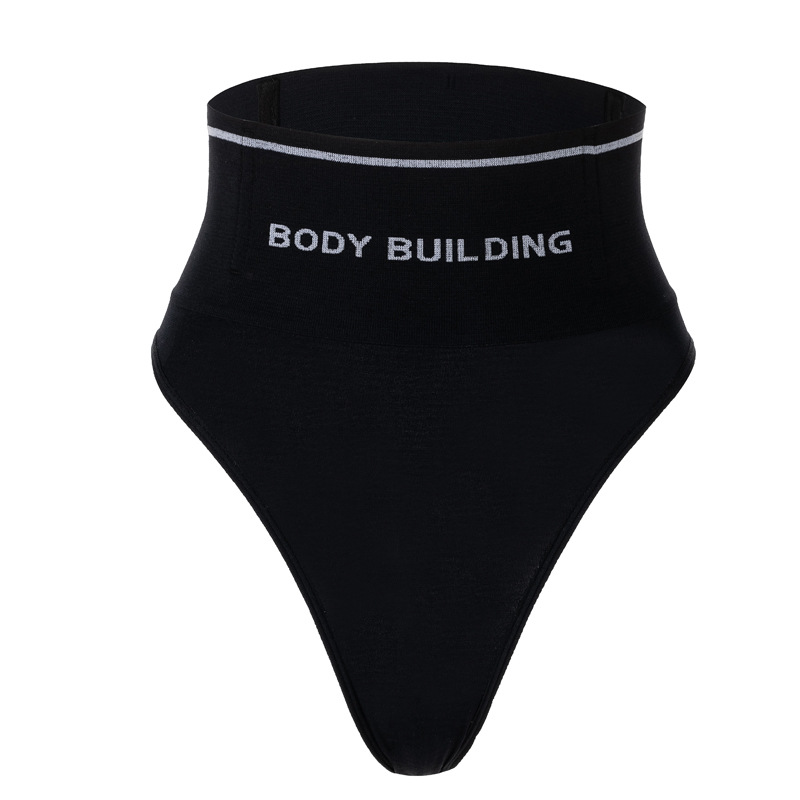 Picture of Cross-border Body-shaping Abdominal Pants Postpartum Mid-waist Tunic Body-shaping thong thin breathable seamless slimming underwear for women