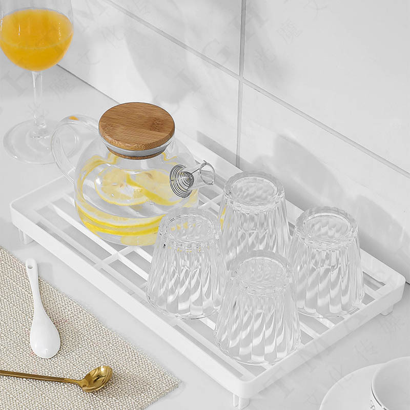 Picture of Kitchen Foldableing Storage Rack Simple Home Storage Rack Water Filter Basket Desktop Living Room Sundry Rack Kitchen Storage Box