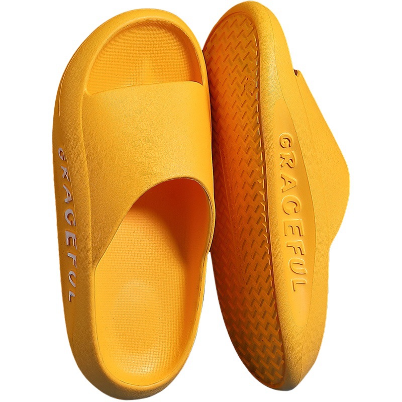 eva Sandals and Slippers for Men and Women Summer Outer Wear Thick Bottom Bathroom Inner Bath Non-slip Couple Slippers for Men
