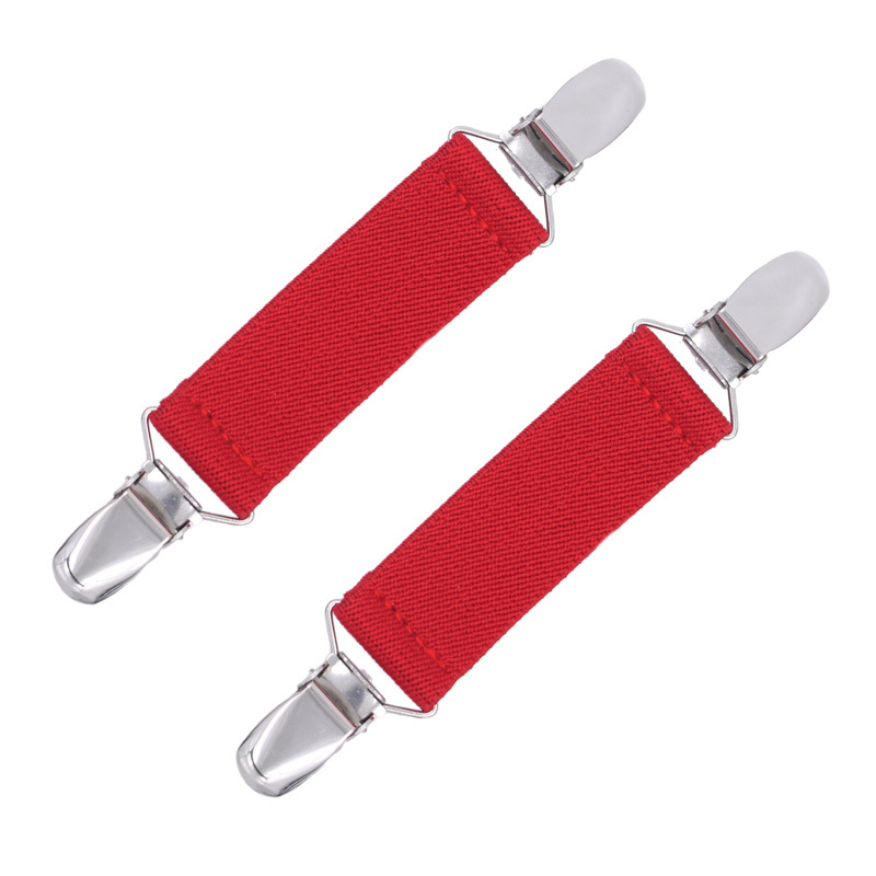 Picture of Cross-Border Supply Manufacturer Supply Children's Gloves Anti-Slip Strap Polyester Material Elastic Glove Clip Ready Stock