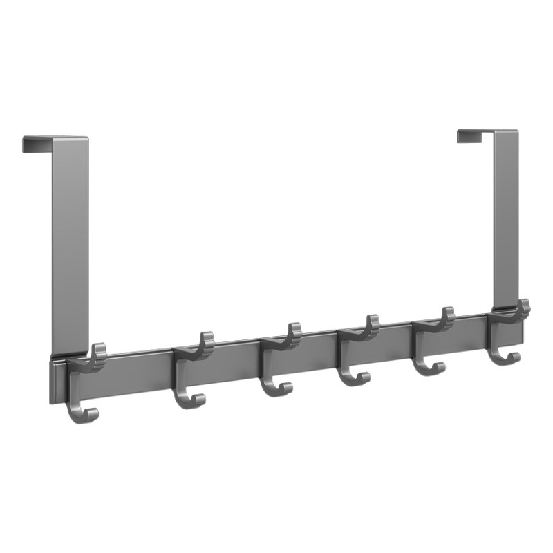 Rear door hook hanger seamless door back storage bedroom door punch-free storage clothes hanger coat hook