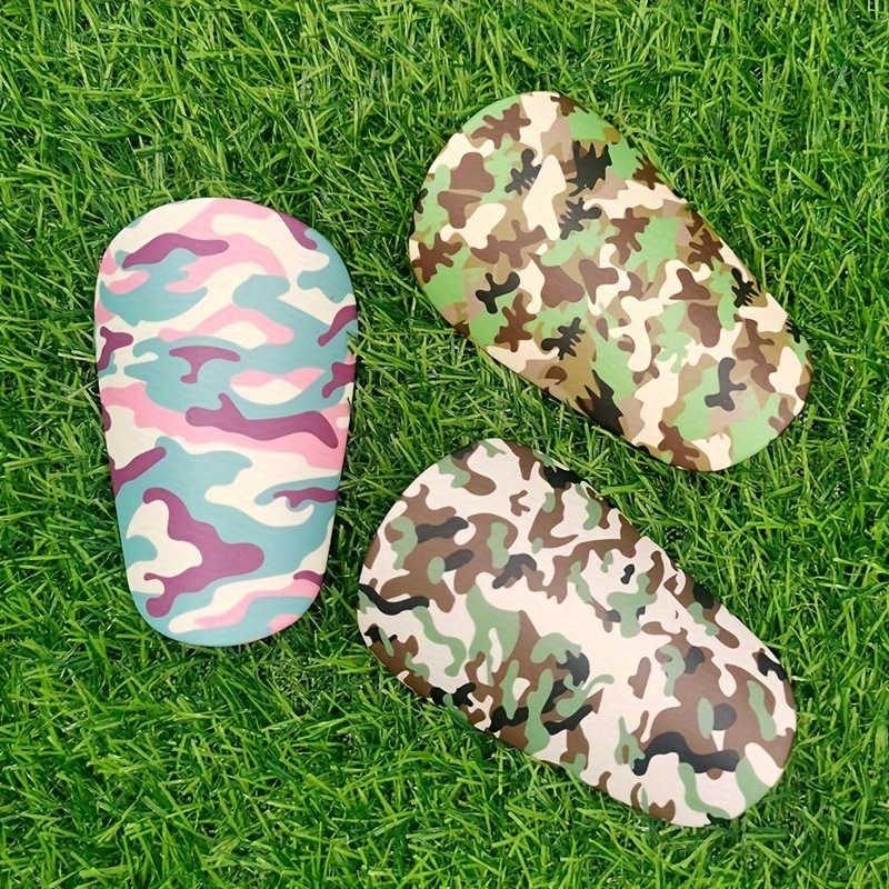 Extra Small Football Shin Guards Shinpads Training Equipment Protective Gear Shin and Foot Protection Camouflage Mini Camouflage Trendy