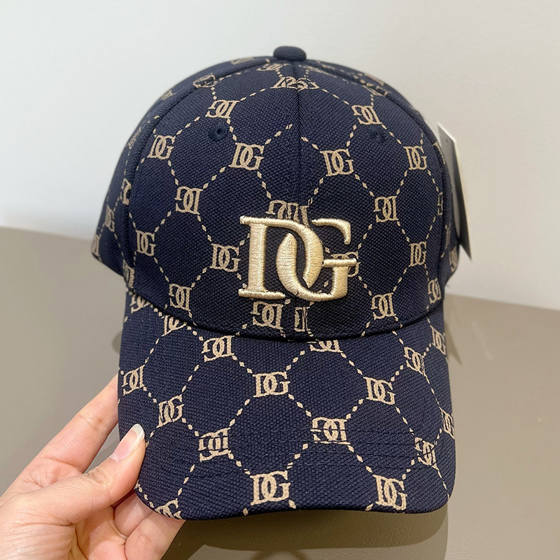 Picture of Spring and Summer New Letter Embroidered Hard Top Baseball Cap Women's Fashion Sunshade Cap Big Head Sun Protection Hat Men's Trendy