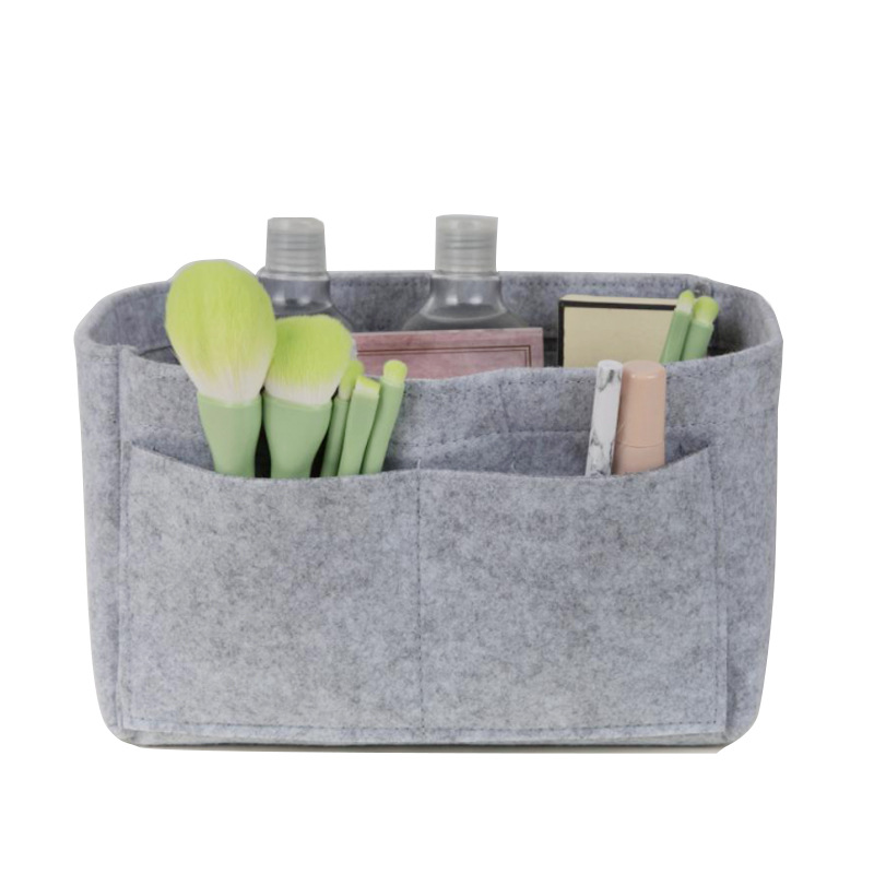 Picture of [Felt Cosmetic Bag] Spot Wholesale Cosmetic Storage Felt Cosmetic Bag Simple Fashion Felt Cosmetic Bag