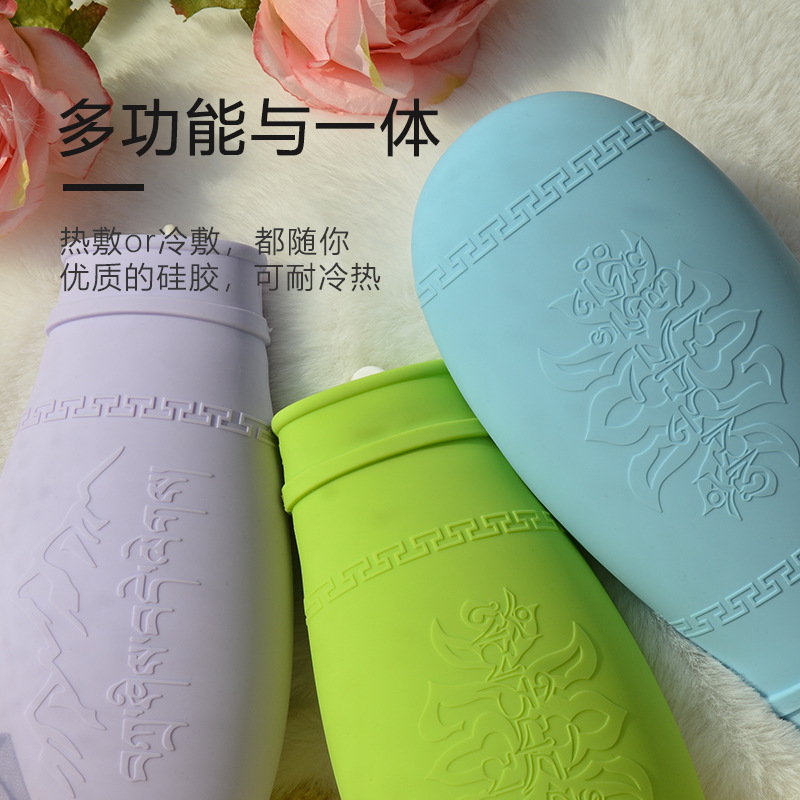 Picture of Cross-Border Amazon Hot Water Bottle, Insulated and Enlarged Hand Warmer Bag for Student Dormitory, Water-Filled Hand Warmer, Large Capacity