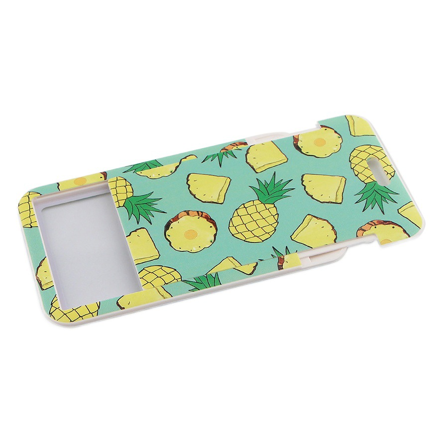Fruit Coconut Strawberry Lemon Mobile Phone Lanyard Card Set Student Card Bus Card Exhibition Certificate Hard Shell Protective Cover