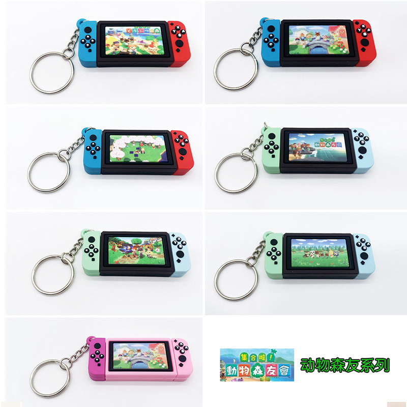 [Manufacturer] Animal Forest Keychain Nintendo Mini Game Hanging Handle Model Simulation Pendant