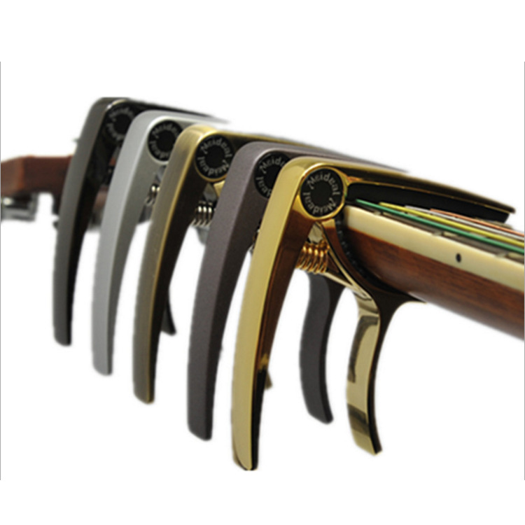 Cross-Border Hot-Selling Meideal Folk Acoustic Guitar Capo Zinc Alloy Guitar Capo Guitar Accessories Wholesale