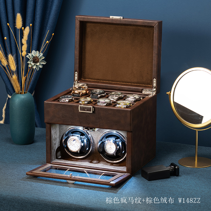 Picture of New Mechanical Watch Watch Shaker Watch Turner Spot Watch Storage Display Box Cross-Border Supply Watch Products