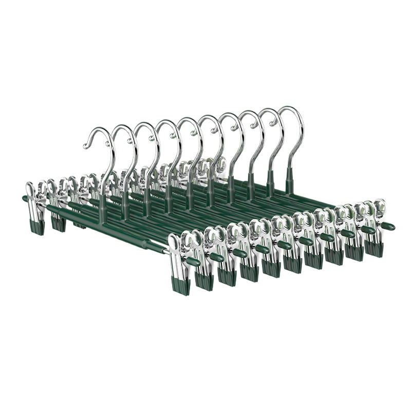 Picture of Household Seamless Pants Clip Strong Non-slip Pants Clip Drying Pants Hanging Jk Skirt Clip Hanging Pants Metal Drying Rack Pants