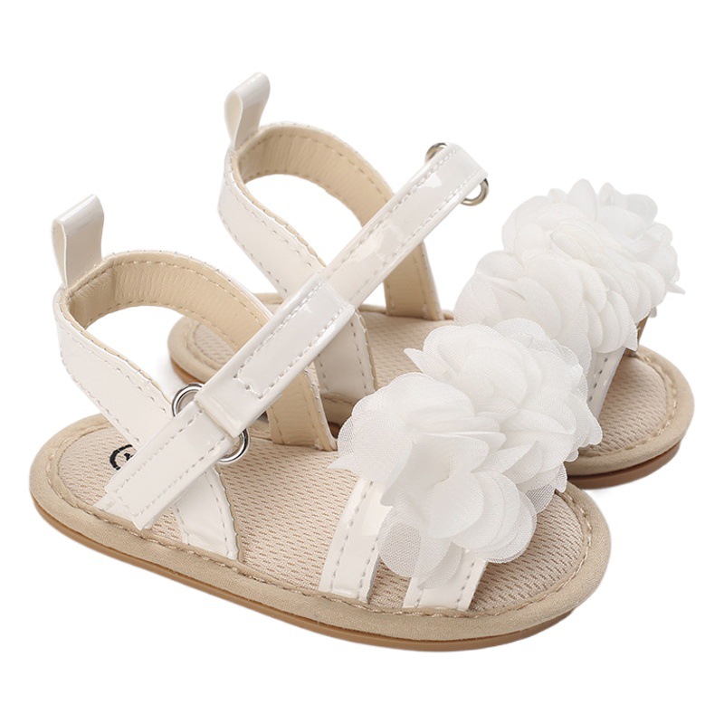 Picture of Summer flowers 0-1 year old baby girl sandals